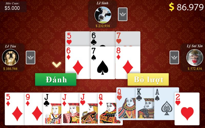 Mẹo chơi Tiến Lên hay