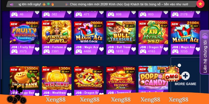 Bắn cá Xeng88 đổi thưởng xanh chín