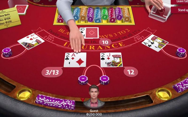 Blackjack quản lý vốn