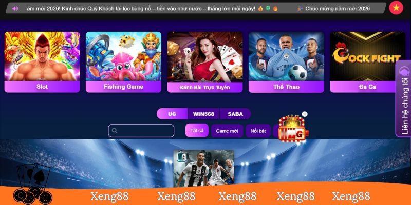 Thể thao Xeng88 tỷ lệ thắng cao